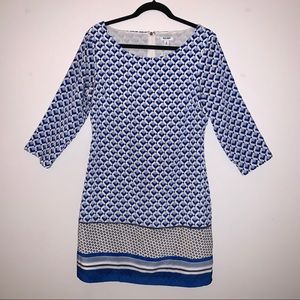 Blue Patterned Old Navy Dress